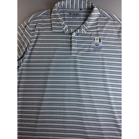 Columbia Other - Columbia Mens XL Golf Polo Shirt Striped Short Sleeve